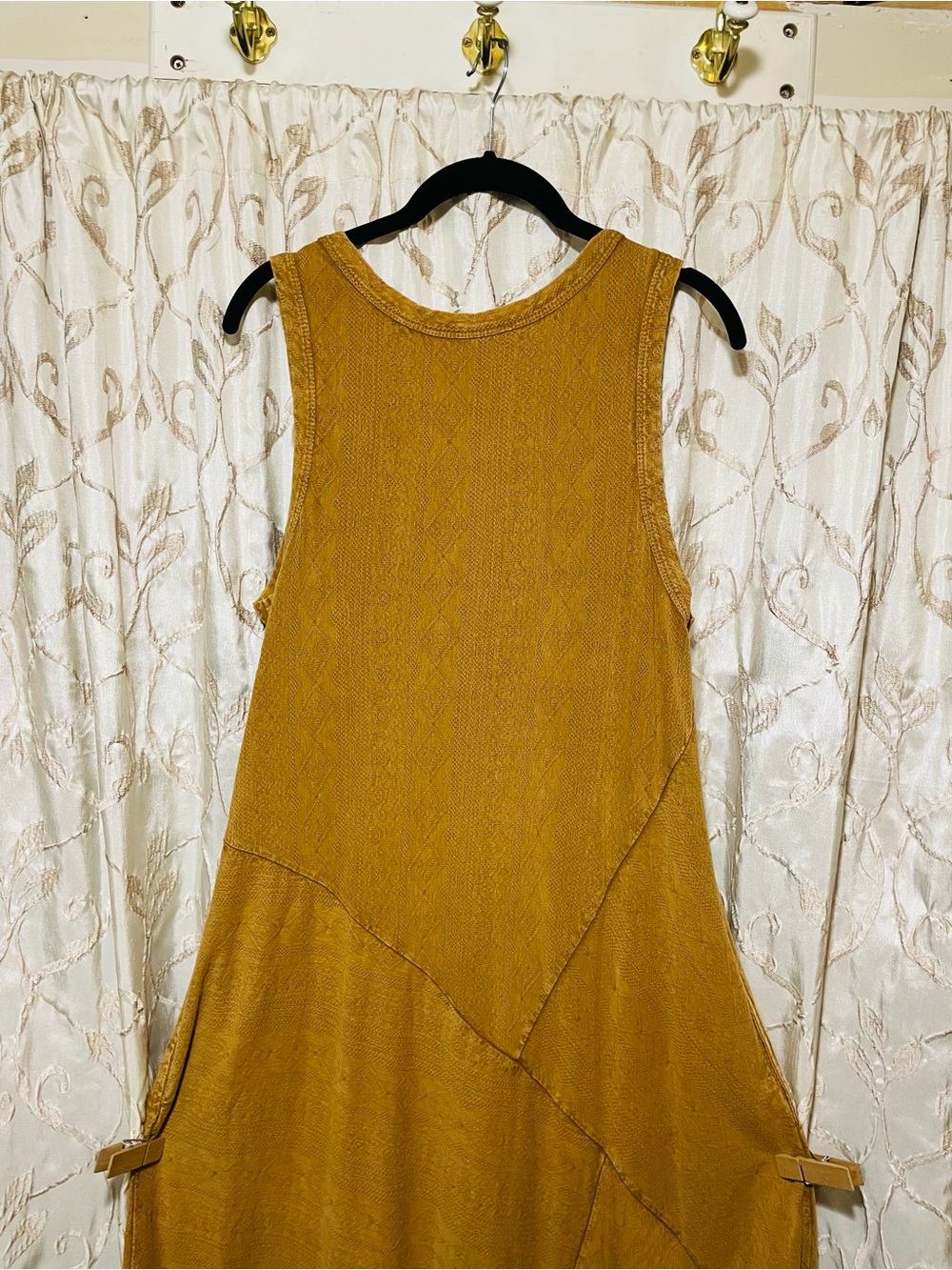 Soft Surroundings Cotton Maxi Dress Siena color Size Medium - Picture 7 of 9